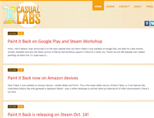 Tablet Screenshot of casuallabs.com
